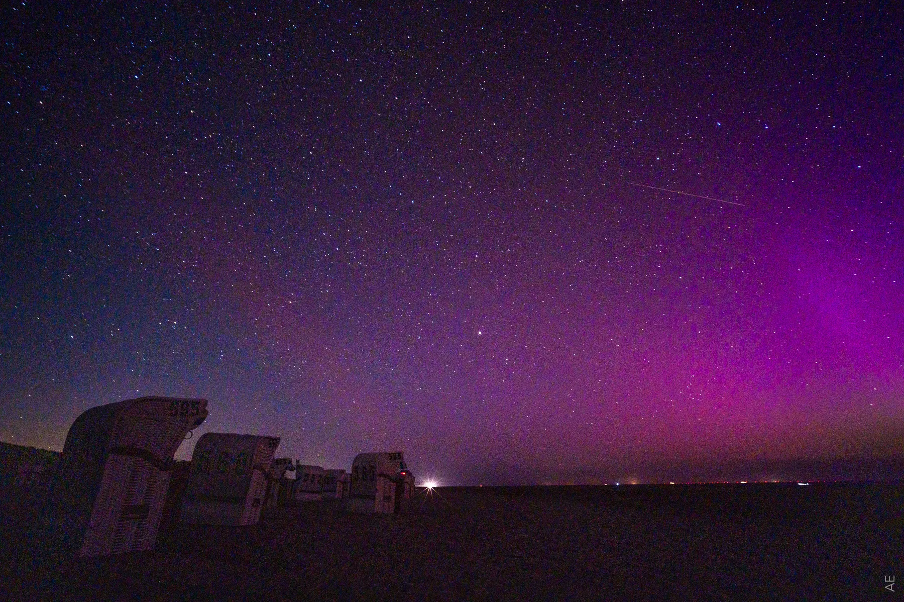 Nordlicht auf Spiekeroog